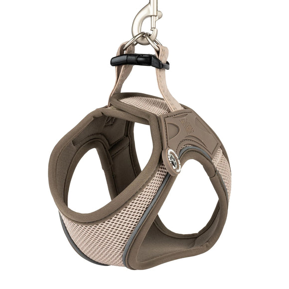 Max&Molly Air Vest Matrix 2.0 Dog Harness – Pressure-Free, QR ID, Sand Beige, Small