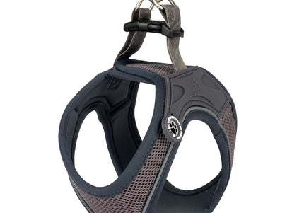 Max&Molly Air Vest Matrix 2.0 Dog Harness – Pressure-Free Design with QR ID, Gray, Small