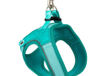 Max&Molly Air Vest Matrix 2.0 Dog Harness – Pressure-Free Design with QR ID, Turquoise, Medium