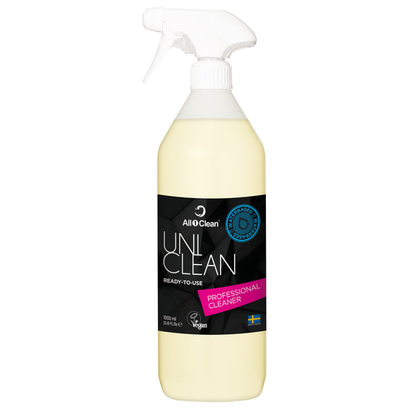 All1Clean UniClean Spray – Universal Surface and Equipment Cleaner, Mild Citrus Scent, 1L Bottle