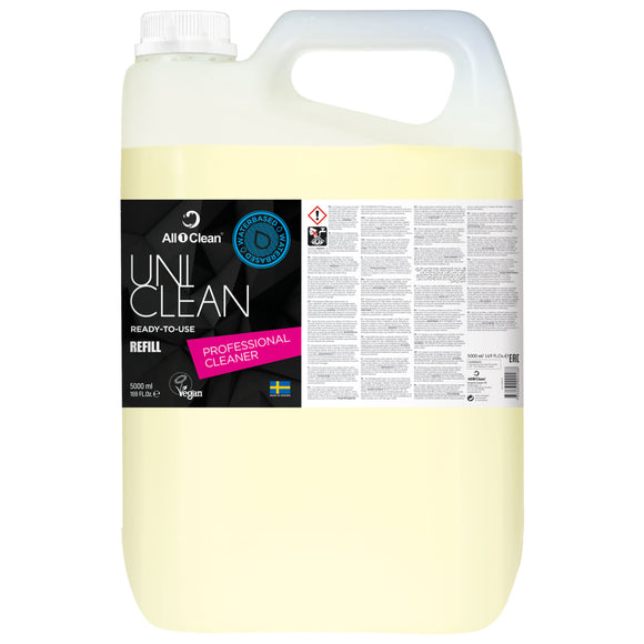 All1Clean UniClean Spray – Universal Surface and Equipment Cleaner, Mild Citrus Scent, 5L
