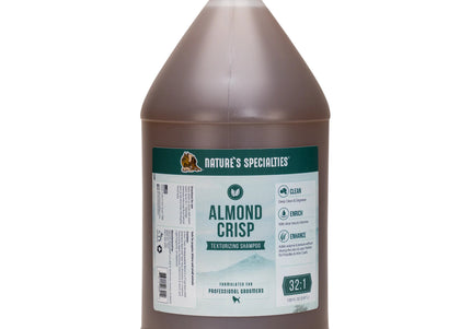 Nature's Specialties Almond Crisp Shampoo – Volumizing Texturizing Formula, 1:32 Concentrate, 3.8L
