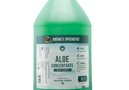Nature's Specialties Aloe Concentrate Shampoo – Texturizing Formula, 1:16 Dilution, 3.8L Bottle