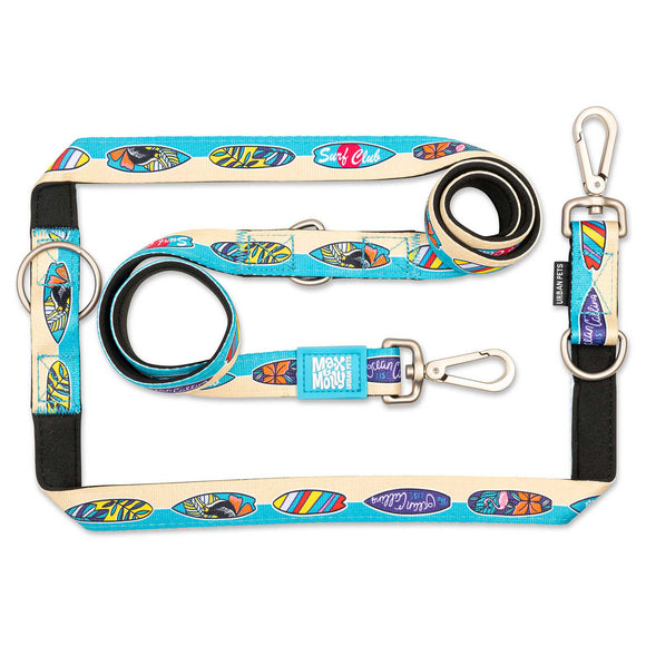 Max&Molly Multi-Leash Aloha – Adjustable 200cm Dog Leash with Vibrant Pattern, Large Size