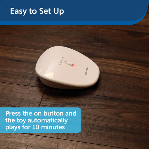 PetSafe Laser Tail Automatic Laser Light – Interactive Moving Toy with Rotating Laser Feature