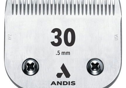 Andis UltraEdge No. 30 Clipper Blade – Precision 0.5mm Cut, Durable Steel Construction