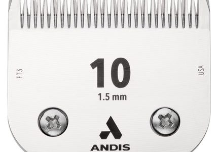 Andis CeramicEdge No. 10 Clipper Blade – 1.5mm, Durable Ceramic Cutting Edge