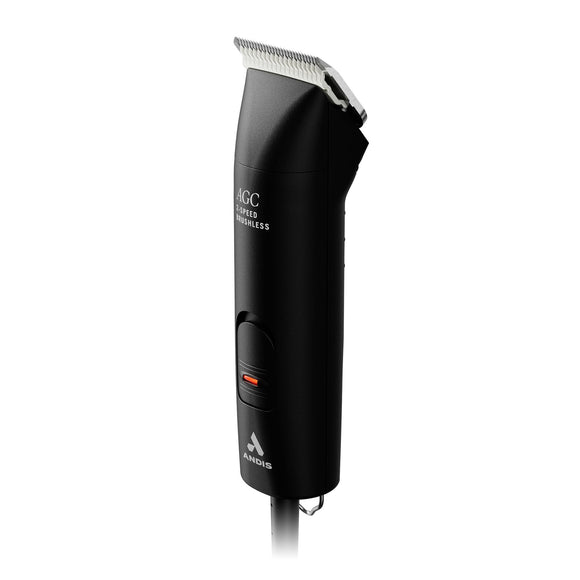 Andis AGC 2-Speed Brushless Clipper – Quiet Corded Grooming Tool with Ceramic No. 10 Blade