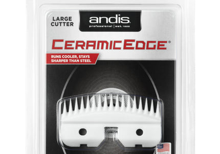 Andis CeramicEdge Blade Large Cutter – Ceramic Insert, Enhanced Durability for Blue Ribbon II Blades