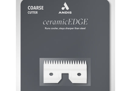 Andis Coarse Ceramic Blade Insert – Wide Tooth Spacing, Durable Cutting Performance