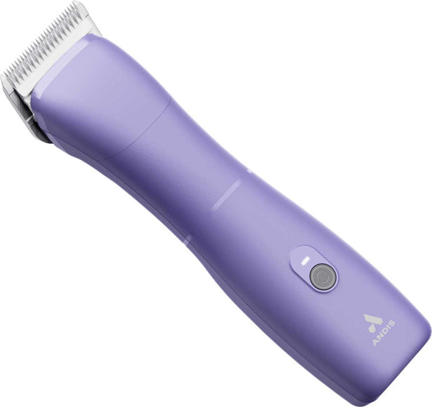 Andis eMERGE Lilac Clipper – Professional Single-Speed Cordless Clipper with CeramicEdge Blade, Purple