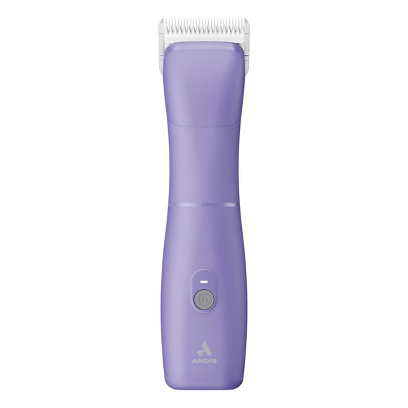 Andis eMERGE Lilac Clipper – Professional Single-Speed Cordless Clipper with CeramicEdge Blade, Purple