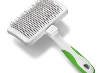 Andis Self-Cleaning Poodle Brush – Gentle Bristles, Easy Maintenance, Ergonomic Handle
