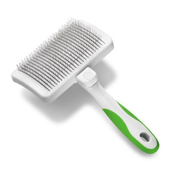 Andis Self-Cleaning Poodle Brush – Gentle Bristles, Easy Maintenance, Ergonomic Handle