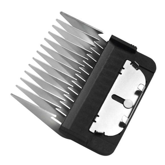Andis Wide Blade Comb Set – 8 Stainless Steel Snap-On Spacers, Durable and Precise