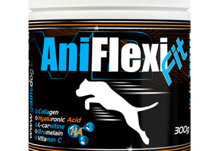Game Dog AniFlexi Fit Joint Support Powder – Collagen and L-Carnitine Formula, 300g