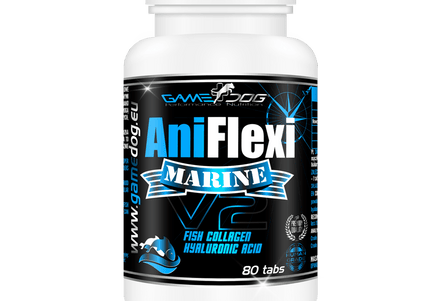 Game Dog AniFlexi Marine Joint Support Supplement – Fish Collagen Formula, 80 Tablets
