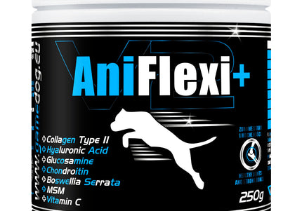 Game Dog AniFlexi+ Joint Support Powder – Type II Collagen Formula, 250g