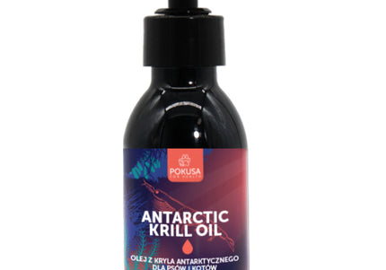 Pokusa Antarctic Krill Oil – Pure Marine Omega Supplement, 100ml Bottle, Premium Quality