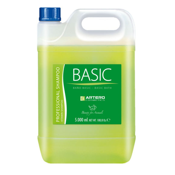 Artero Basic Shampoo 5L – Universal Cleansing Formula, Gentle and Effective Single-Wash Solution