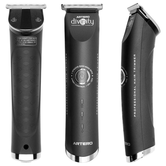 Artero Divinity Trimmer – Two-Speed Cordless Grooming Tool with Dual Blades, Lightweight Design