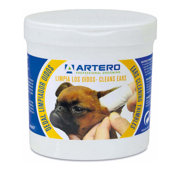 Artero Ears Cleaning Wipes – Gentle Cleansing Formula, 50 Pack, Hypoallergenic and Easy to Use