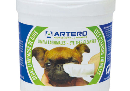 Artero Eye Cleaning Wipes – Gentle Moisturizing Formula, 50 Pack, Convenient Disposable Pads