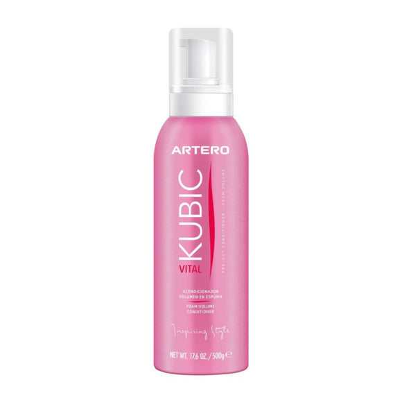 Artero Kubic Foam Conditioner 500ml – Nourishing Lightweight Formula, Enhances Cutting and Styling