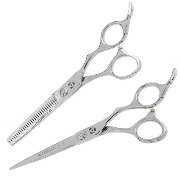 Artero One 6" Grooming Scissors Set – Precision Shears and 30-Tooth Thinning Scissors