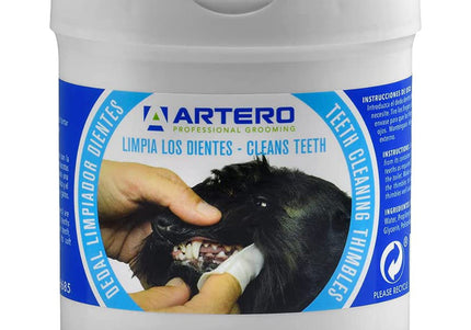 Artero Teeth Cleaning Wipes – Gentle Oral Care, 50 Pack, Convenient Disposable Design