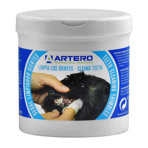 Artero Teeth Cleaning Wipes – Gentle Oral Care, 50 Pack, Convenient Disposable Design