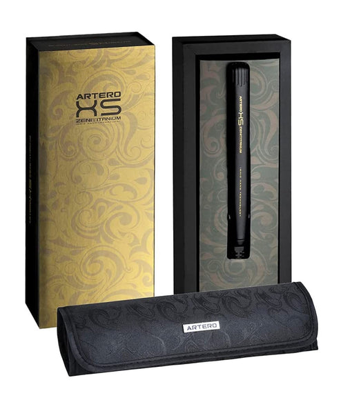 Artero XS Zenit Titanium Mini Straightener – 15cm Professional Tool with Titanium Plates