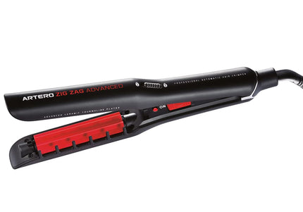 Artero Zig-Zag Advanced Rotating Hair Crimper – Professional Styling Tool with Adjustable Heat