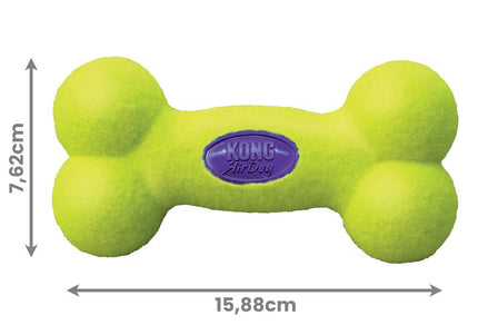 KONG AirDog Squeaker Bone – Medium Floating Bone-Shaped Squeaky Toy, Durable Design