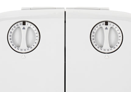 PetSafe Automatic 2 Meal Feeder – Dual-Chamber Timed Food Dispenser, Reliable Portion Control
