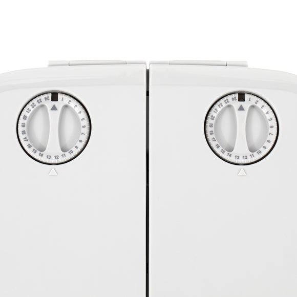 PetSafe Automatic 2 Meal Feeder – Dual-Chamber Timed Food Dispenser, Reliable Portion Control