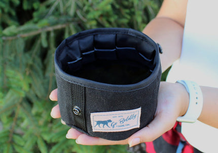 Hamilton Go Boldly Foldable Travel Bowl – Textile, Compact Design, Lightweight and Durable