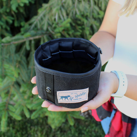 Hamilton Go Boldly Foldable Travel Bowl – Textile, Compact Design, Lightweight and Durable