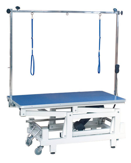 Blovi Magnum Large Grooming Table – Electric Lift, 120x65cm, Professional Black Design