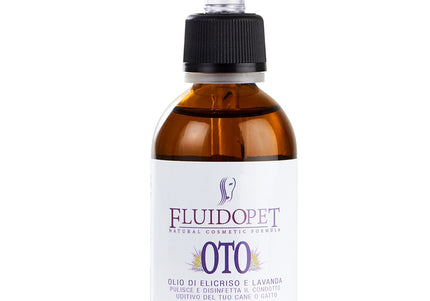 FluidoPet Oto Ear Care 50ml – Professional Ear Hygiene Fluid with Natural Oils and Lavender