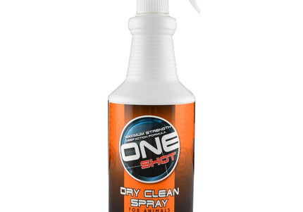 One Shot Dry Clean Spray Shampoo – Professional Odor-Eliminating Formula, 946ml Large Bottle