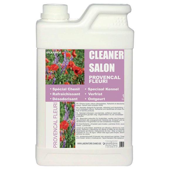 Diamex Cleaner Salon Provencal Fleuri – Universal Cleaning Agent, Floral Aroma, Odor Removal, 1L