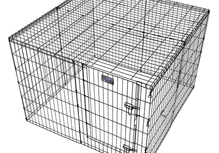 MidWest Wire Playpen Cover 122x122cm – Durable Weather-Resistant Mesh, Secure Fit