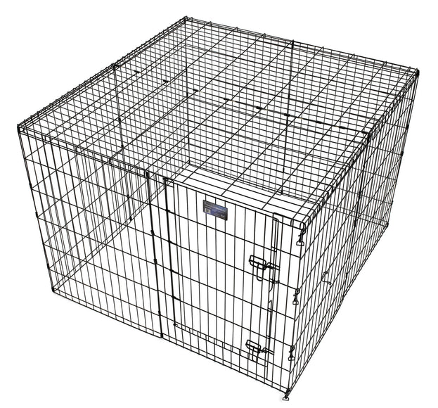 MidWest Wire Playpen Cover 122x122cm – Durable Weather-Resistant Mesh, Secure Fit