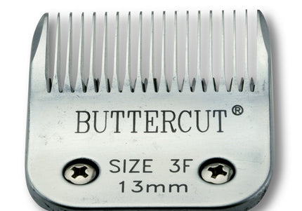 Geib Buttercut Blade SS No. 3F – Stainless Steel Clipper Blade, 13mm Cutting Length, Durable Precision