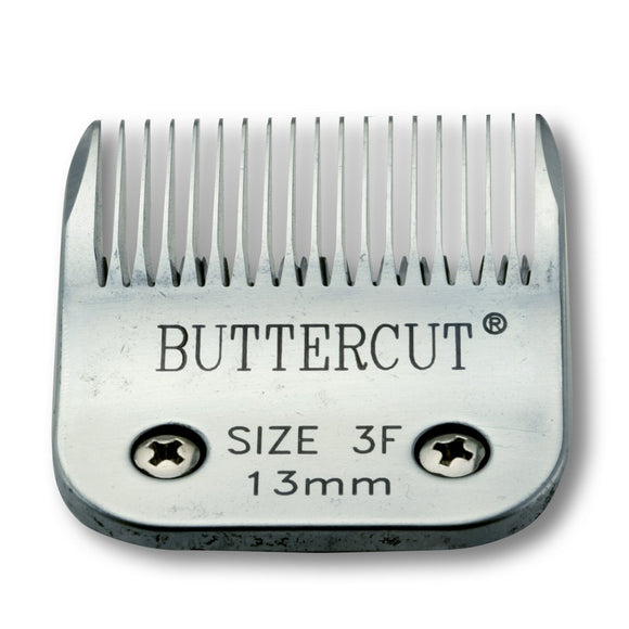 Geib Buttercut Blade SS No. 3F – Stainless Steel Clipper Blade, 13mm Cutting Length, Durable Precision