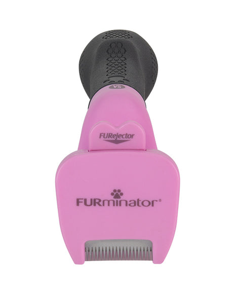 FURminator Small Animal Deshedding Tool – Ergonomic Handle with FURejector Button