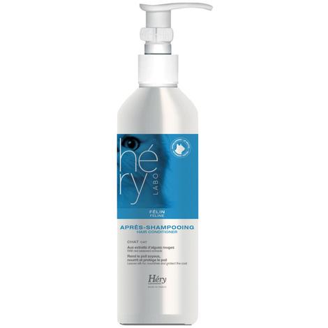 Hery Apres Shampooing Felin Conditioner 200ml – Gentle Rinse-Off Formula, Universal Use for All Coat Types