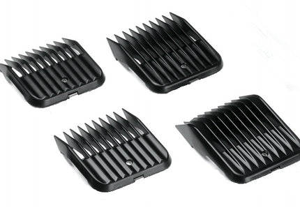 Andis Snap-On Blade Attachments Set – 4 Durable Plastic No. 10 Combs for Clippers
