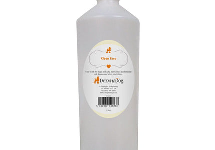 DezynaDog Kleen Face Discoloration Remover 1L – Gentle Stain-Clearing Formula, Large Bottle